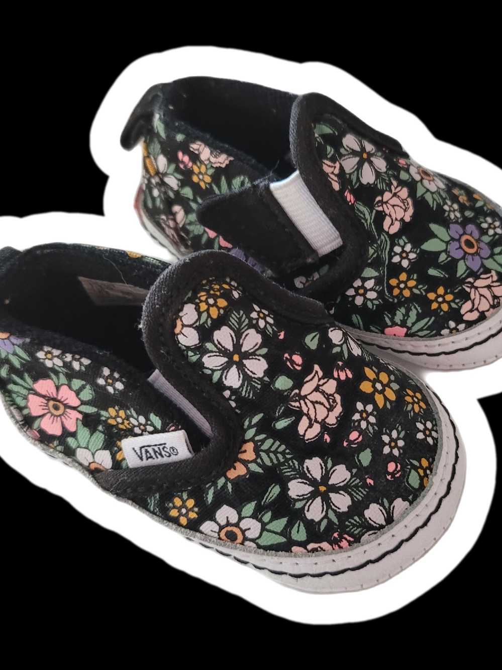 Newborn Floral Vans